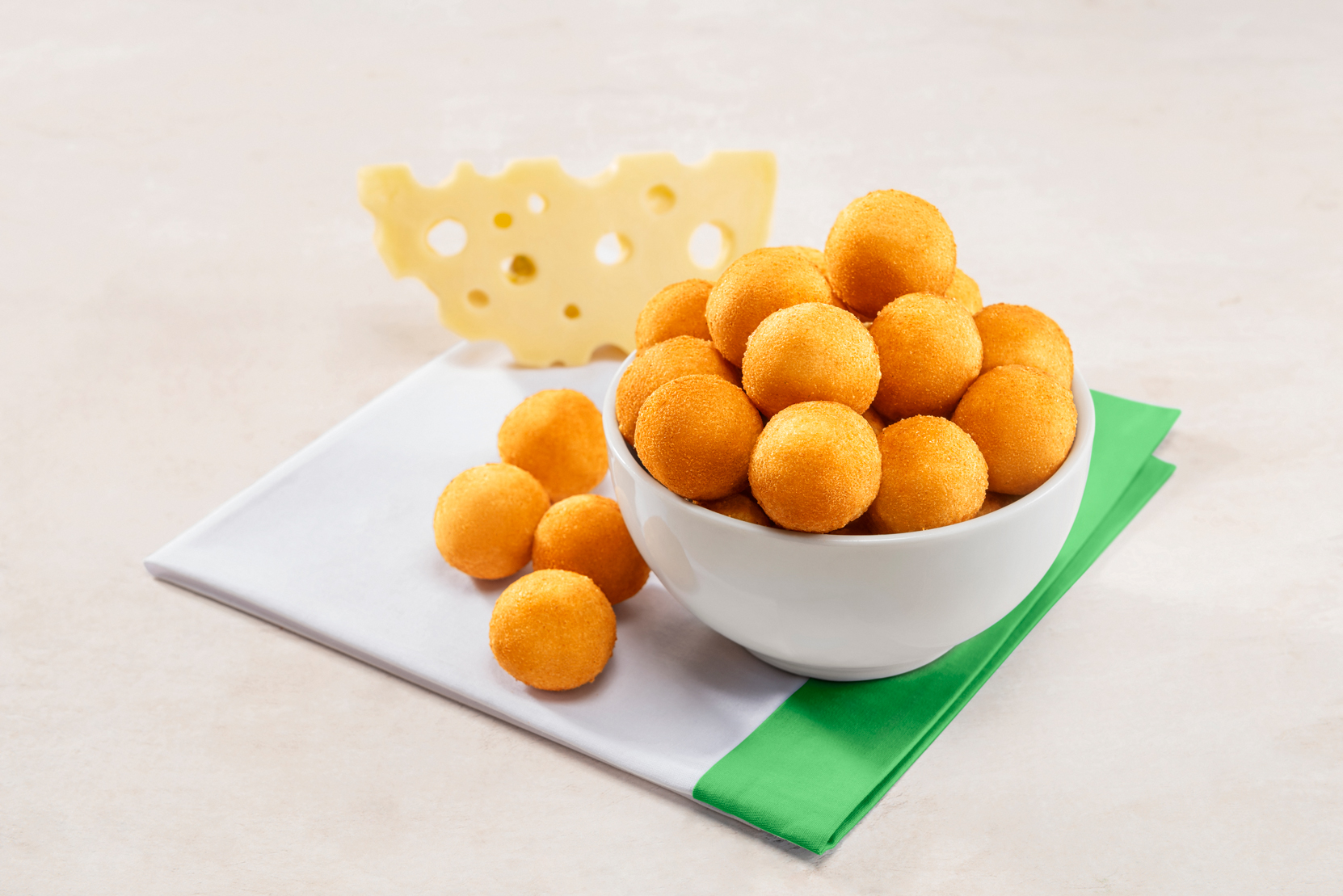 Imagem de mini bolinho de queijo